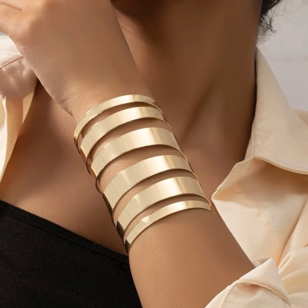 Gold Cuff Bracelet